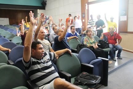 Filiados elegem Comissão Eleitoral e delegados e observadores para a Ampliada da Fenajufe. Foto: Generosa Gonçalves
