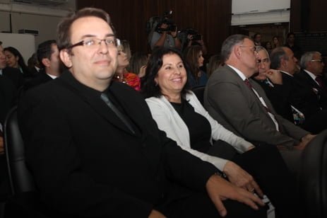 Os coordenadores do SITRAEMG Igor Yagelovic e Vilma Lourenço. Foto: Generosa Gonçalves